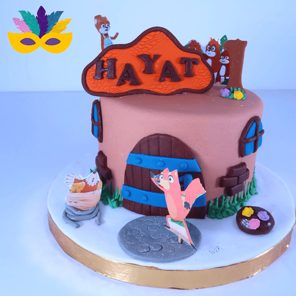 تورتة انثي السنجاب