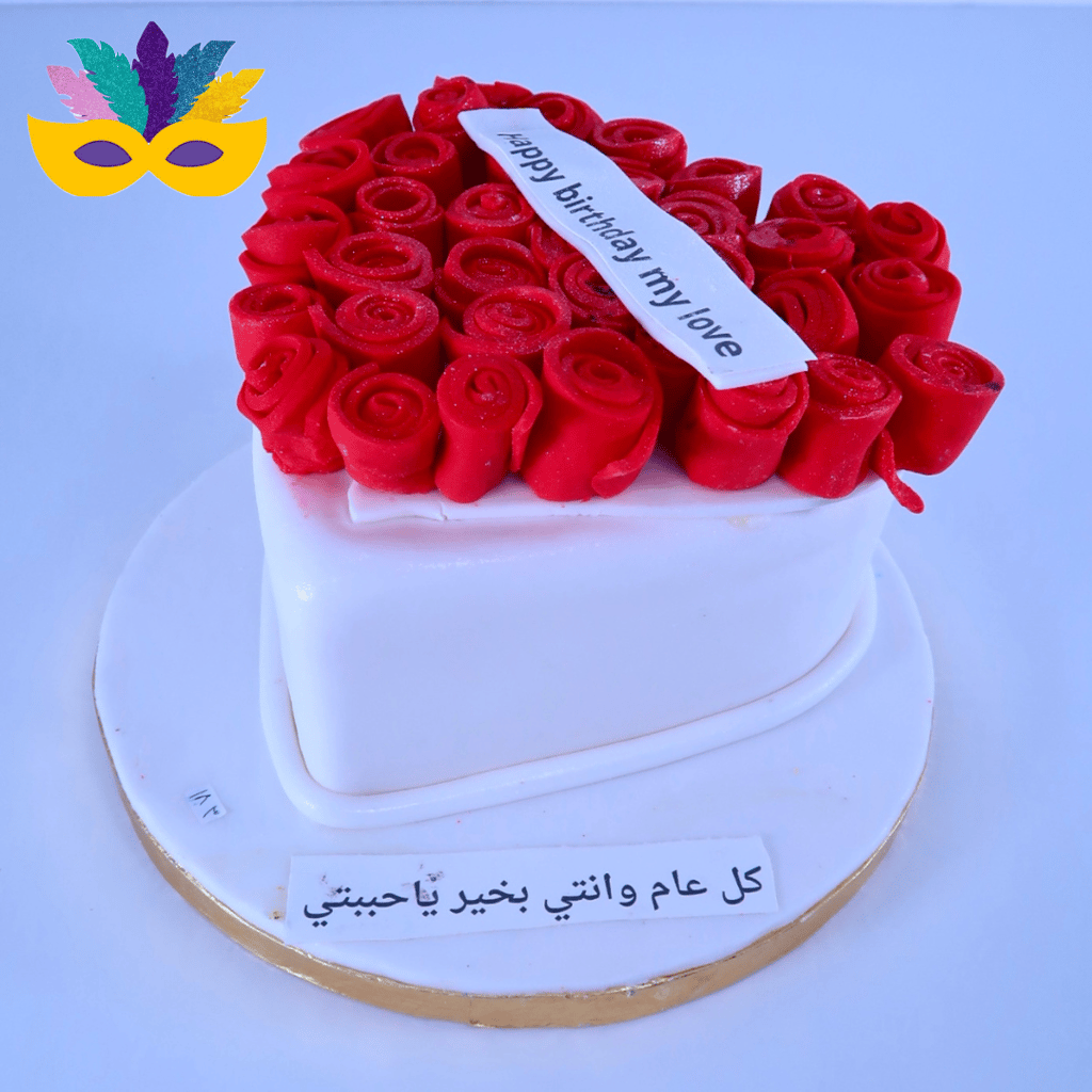 تورتة ورد 